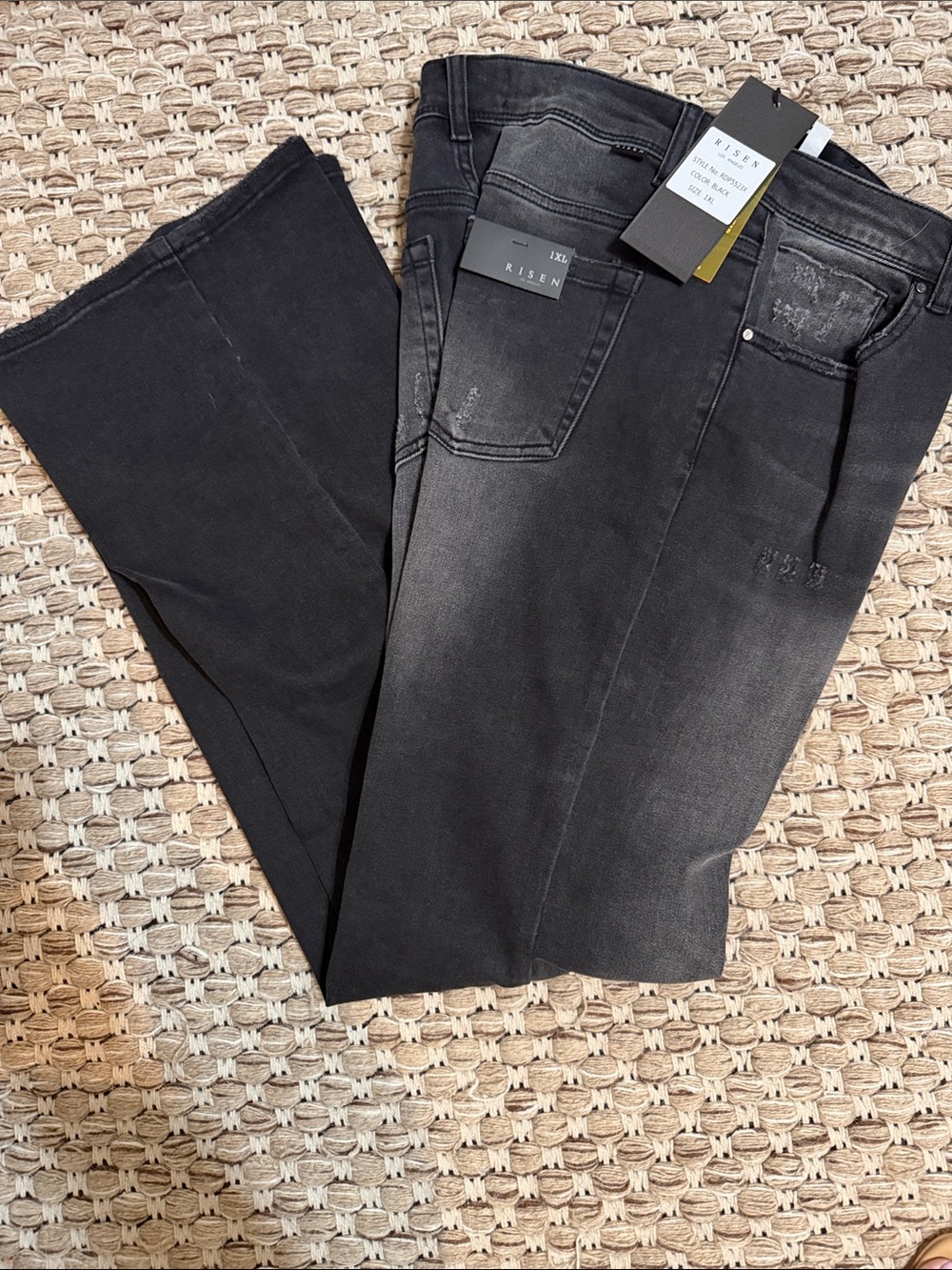 Women’s Black Washed Jeans